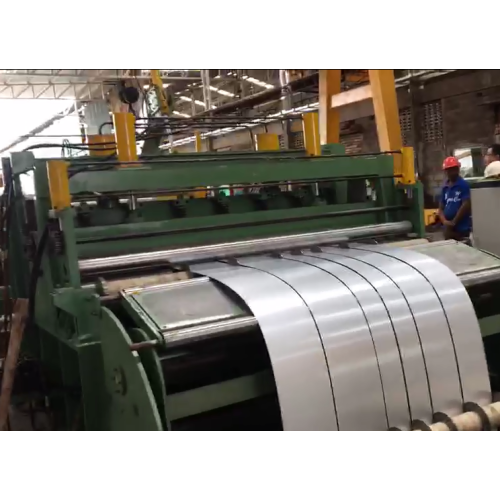 Heavy Gauge Slitting Line Jinye High Carbon Steel Slitting Machine Factory